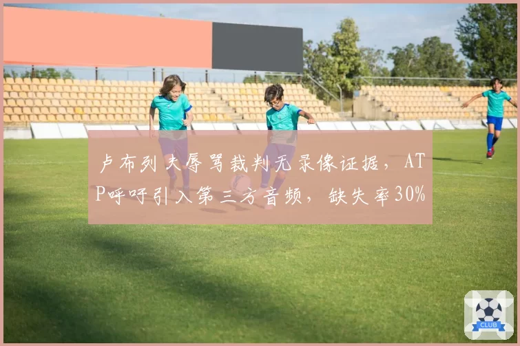 卢布列夫辱骂裁判无录像证据,ATP呼吁引入第三方音频,缺失率30%