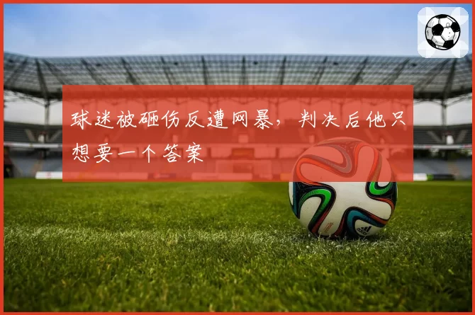 球迷被砸伤反遭网暴，判决后他只想要一个答案